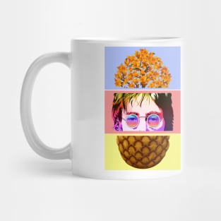 Funny pineapple face Mug